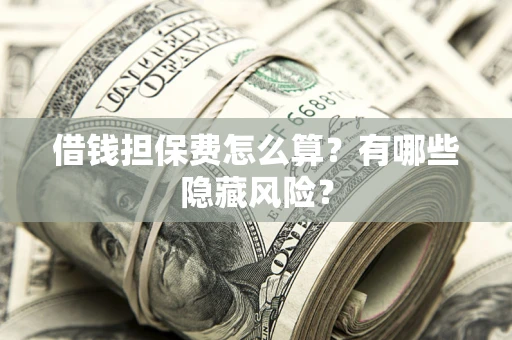 济南借钱担保费怎么算？有哪些隐藏风险？