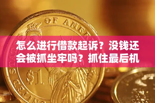 济南怎么进行借款起诉？没钱还会被抓坐牢吗？抓住最后机会！