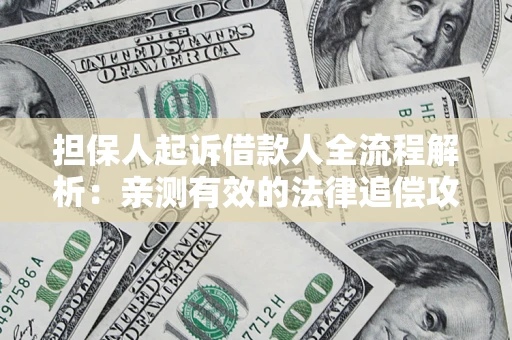 济南担保人起诉借款人全流程解析：亲测有效的法律追偿攻略
