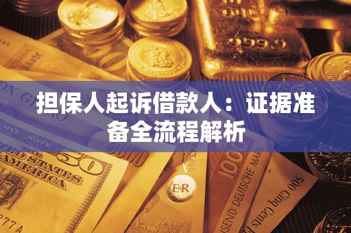 济南担保人起诉借款人：证据准备全流程解析